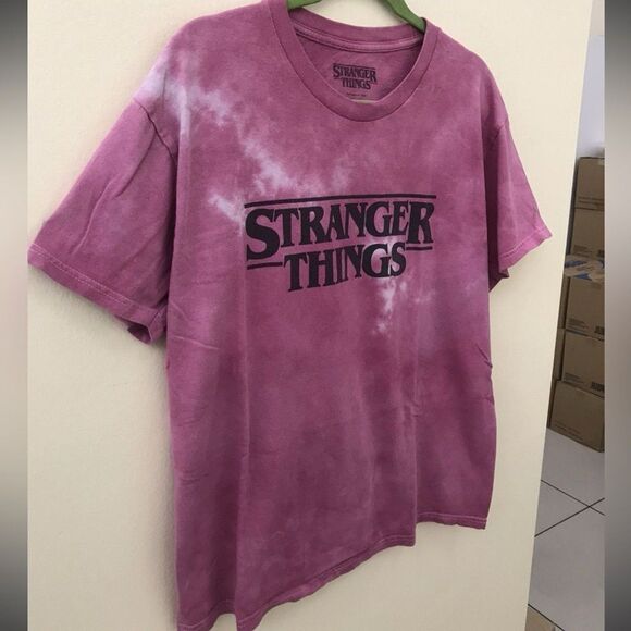 Vintage Stranger Things TeeShirt - Royal Purple - Size - XL - Band Tees TV Show - Picture 5 of 7
